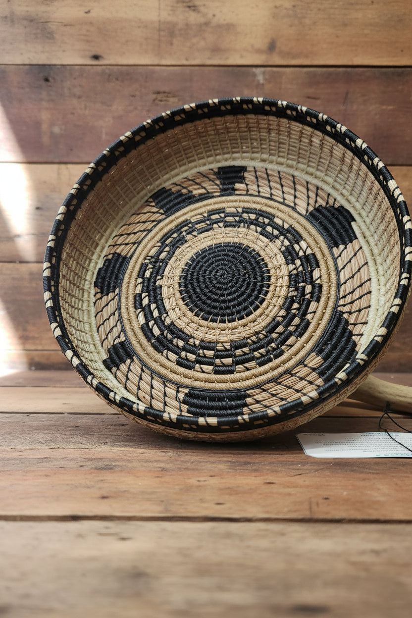 Turtle Pine Needle Basket